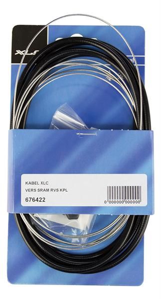 XLC Versnellingskabel Sram Compleet Universeel Zwart RVS