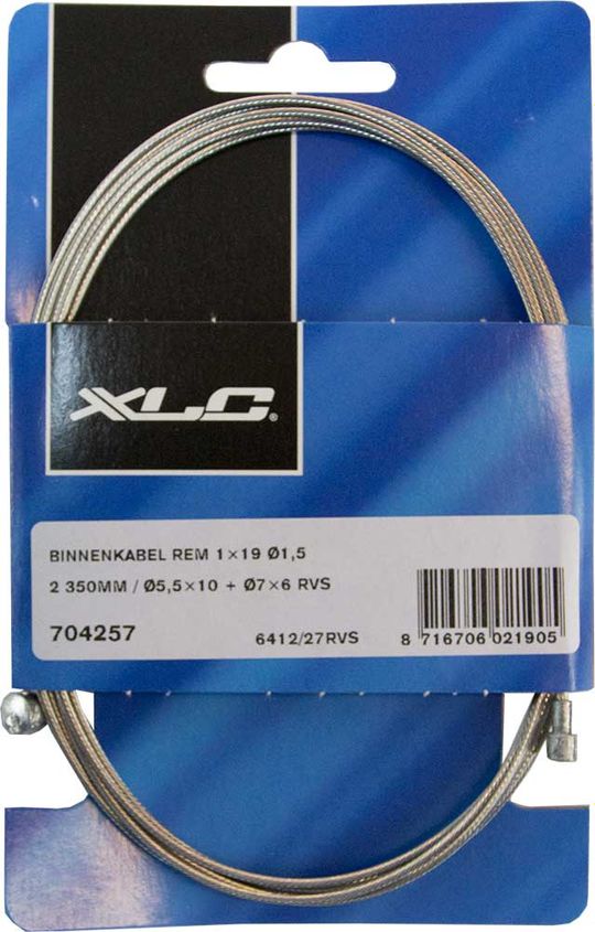 XLC Remkabel Binnenkabel RVS Universeel