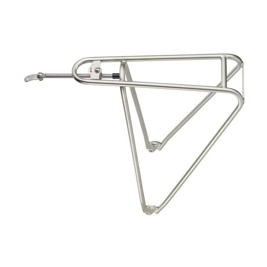 Tubus Fly Classic RVS Achterdrager Zilver – Maat 26/28"