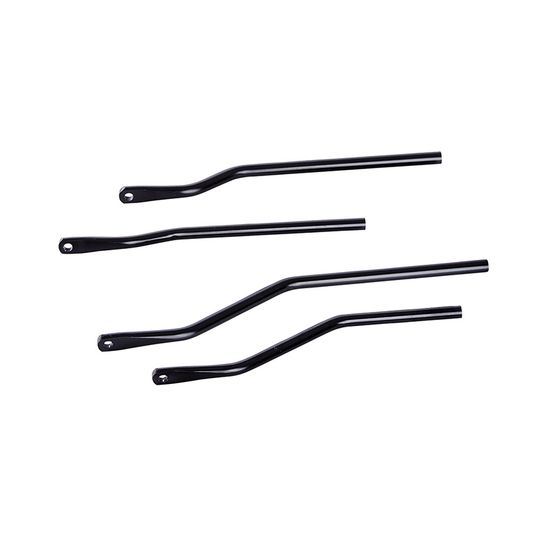 Tubus bevestigingstang 220mm offset 35mm - Zwart – Maat 220mm