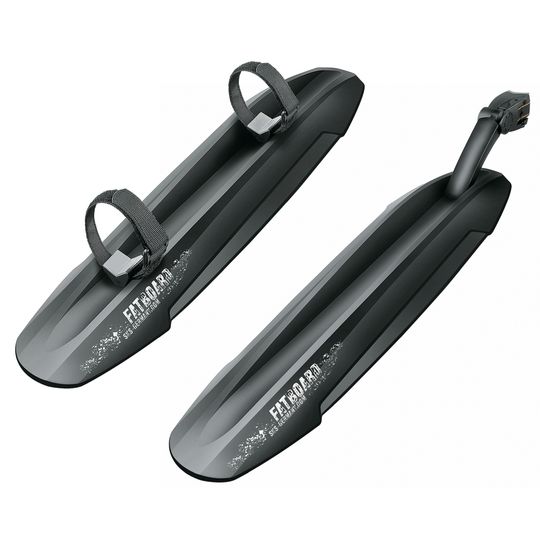 SKS Fatboard Spatbordset 26" PVC Zwart – Maat 26"