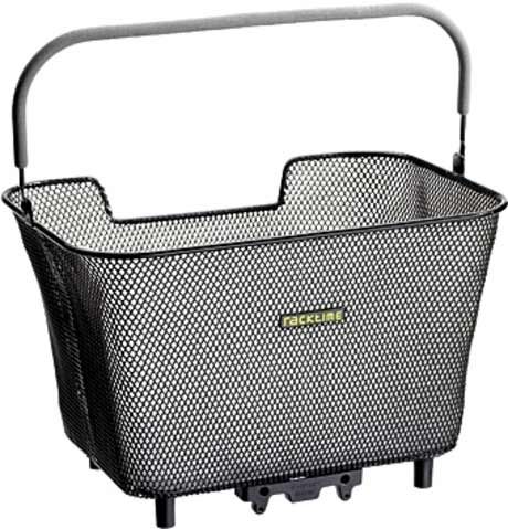 Racktime Baskit Achterdrager Mand Zwart 23L - Maat L