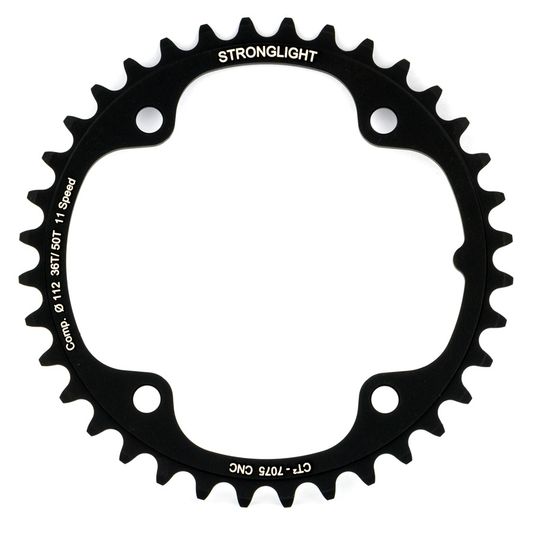 Stronglight Kettingblad Campagnolo 11V Zwart – Maat 36x50