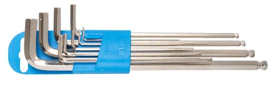 Unior Inbusset Bolkop 1.5-10mm 9-delig – Maat 1.5-10.0mm / 9-delig