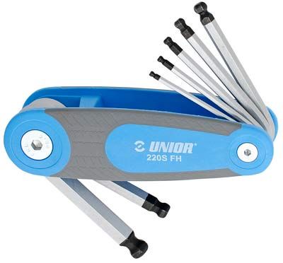 Unior Inbusset Bolkop 2.5-10mm 7-delig – Maat 2.5-10.0mm / 7-delig