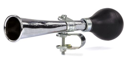 Fietstoeter Chroom 1-Tonig