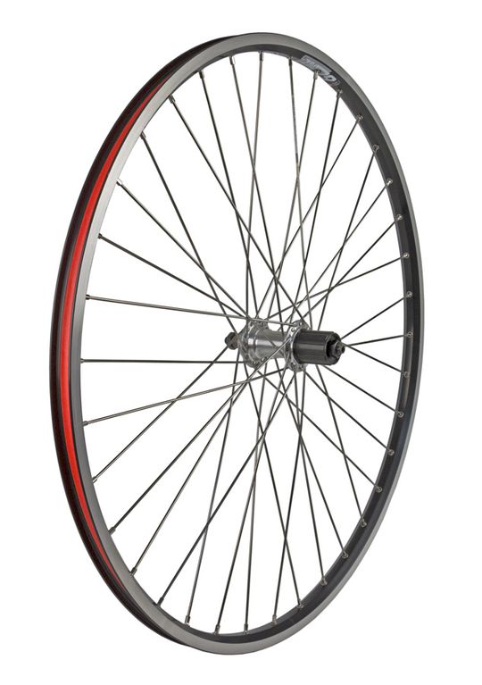 Achterwiel 28x1 3/8 Zac19 Aluminium QR 24mm Cassette 8/9V – 28x1 5/8x1 3/8 / 24mm / 8/9V / 36 Spaaks