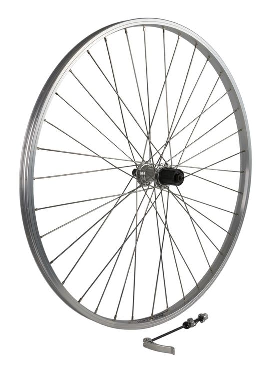 Achterwiel 28x1 3/8 Rodi Aluminium 26mm QR5 Cassette 8/9V – Maat 28x1 5/8x1 3/8 / 26mm / 8/9V / 36 Spaaks