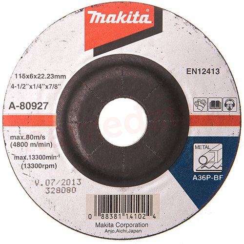 Makita Afbraamschijf 115x6.0mm – Maat 115x6.0x22.2mm