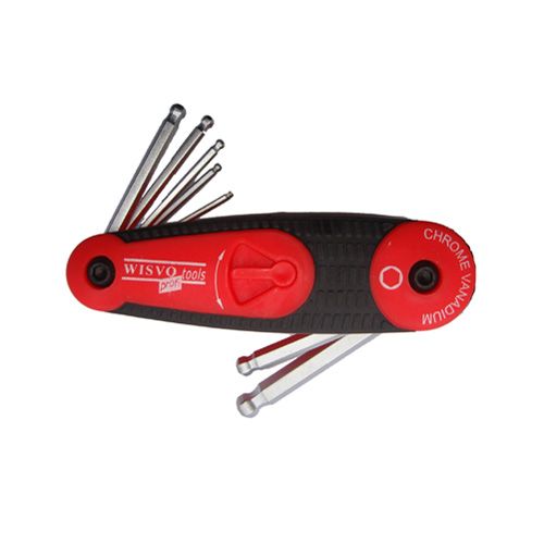 Wisvo Inbusset Bolkop 2-8mm – 8-delig – Maat 2-8mm / 8-delig