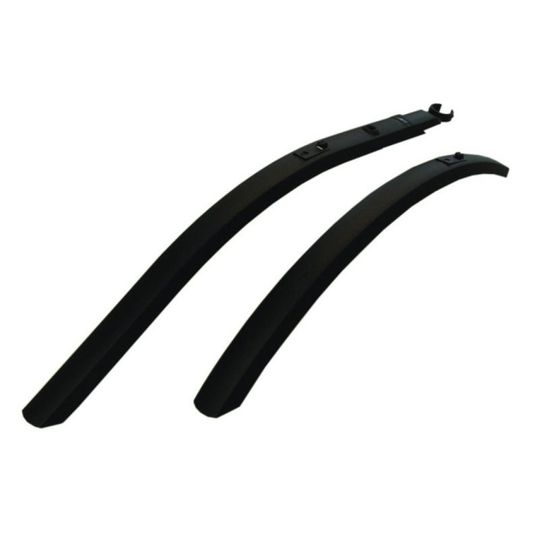 SKS Trekking Spatbordset 28" PVC 45mm Zwart – Maat 28" / 45mm
