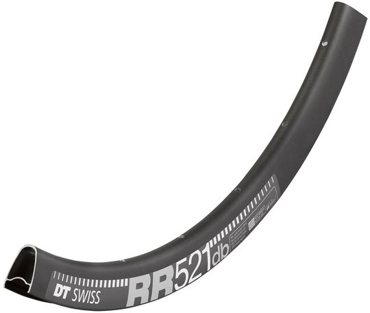 DT Swiss RR521 DB Disc Velg 28" Zwart 24 Gaats – Maat 28"