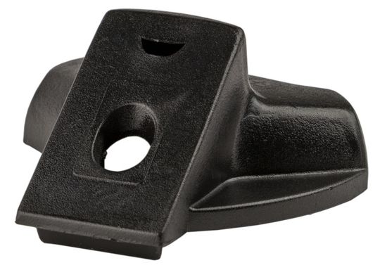 Spanninga Safety Standaardkap Rond Laag Zwart – 30mm