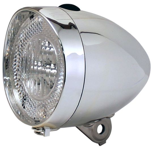 Union UN-4900 LED Koplamp op Batterijen - Chroom