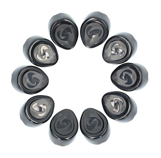 Sparta Ergo2 Stuurdoppen Zwart – Maat 22.2 MM