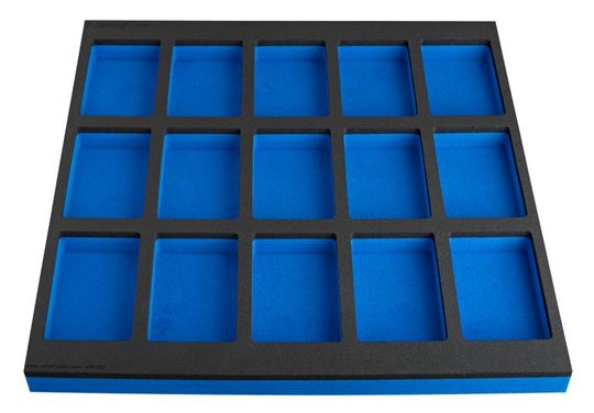 Unior Foam Inlay Werkbank Leeg 15-Delig – 570x562x40mm