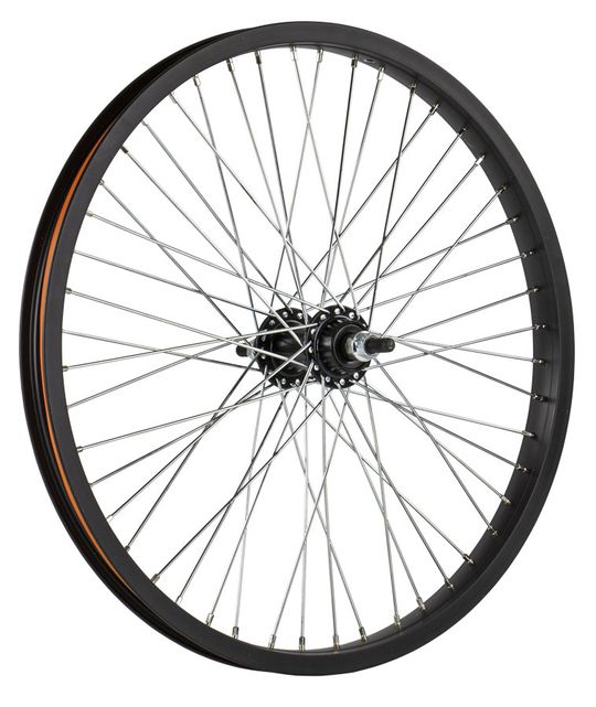 Achterwiel 20x175 BMX Freestyle Aluminium 48 Spaaks – 20x175