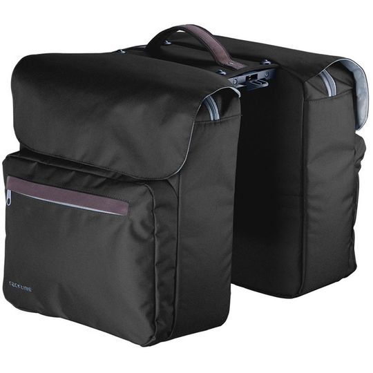 Racktime Ture Dubbele Fietstas Carbon Black 24,5L