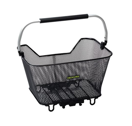 Racktime Baskit Deluxe Mand Achterop Zilver – 23L