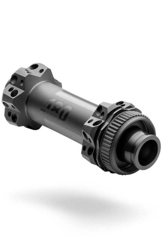 DT Swiss 180 Straightpull Voornaaf Boost CL Zwart – Maat 28 Gaats / 110/15mm TA