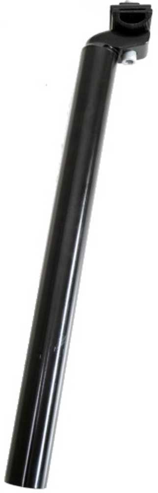 Ergotec Zadelpen 26.0x350mm Aluminium Zwart Setback – Maat 26.0x350mm