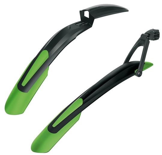 SKS Shockblade/X-Blade Spatbordset 29" Zwart/Groen