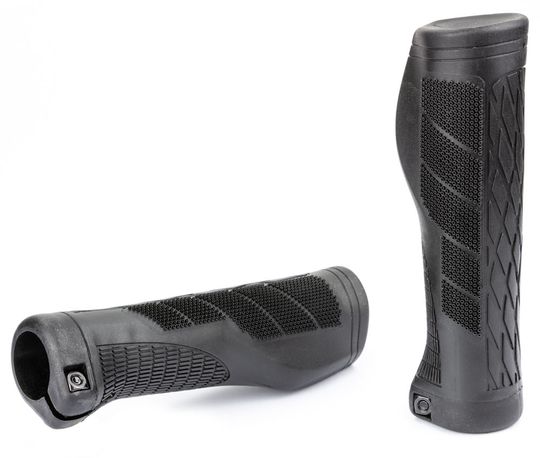 Velo Kration Stuurhandvatset 131.6mm met Ring – Zwart – 22.2mm
