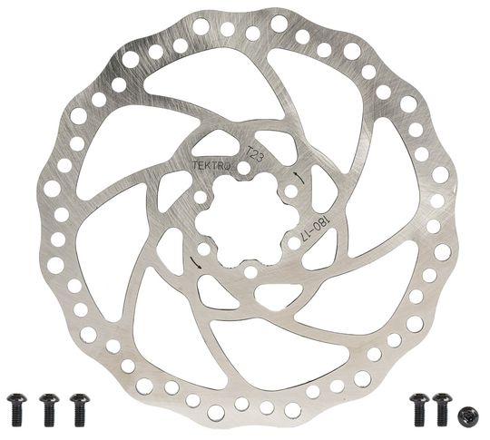 Tektro Remschijf TR170-17 Airflow 180mm – Zilver