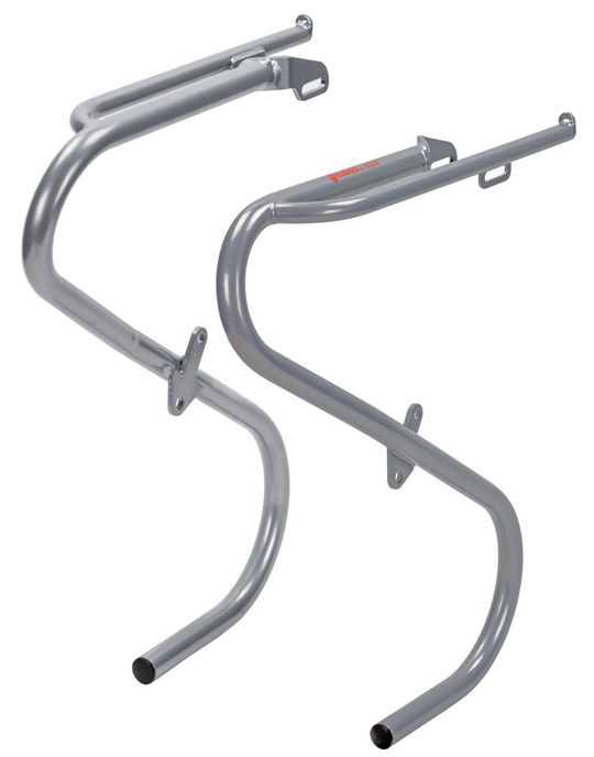 Tubus Duo Lowrider Voordrager 26/28" – Zilver