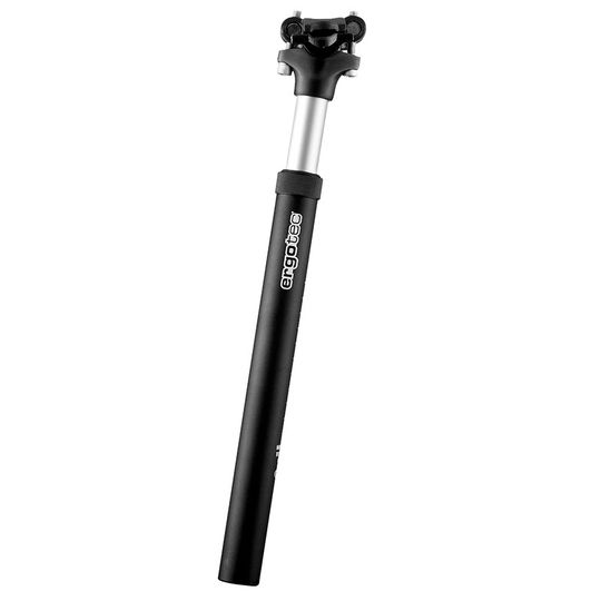 Ergotec SP-5.0 Verende Zadelpen Aluminium Zwart – Maat 27.2x350mm