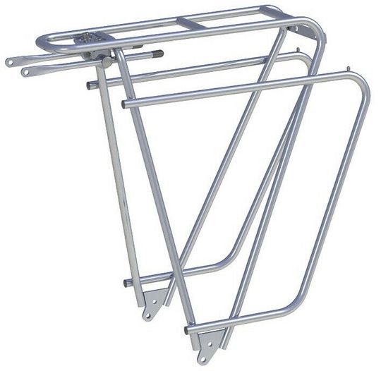 Tubus Logo Classic Achterdrager 26/28" – Zilver