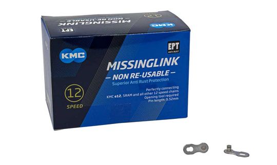 KMC 12NR EPT MissingLink Kettingschakel 12V – Maat 11/128"