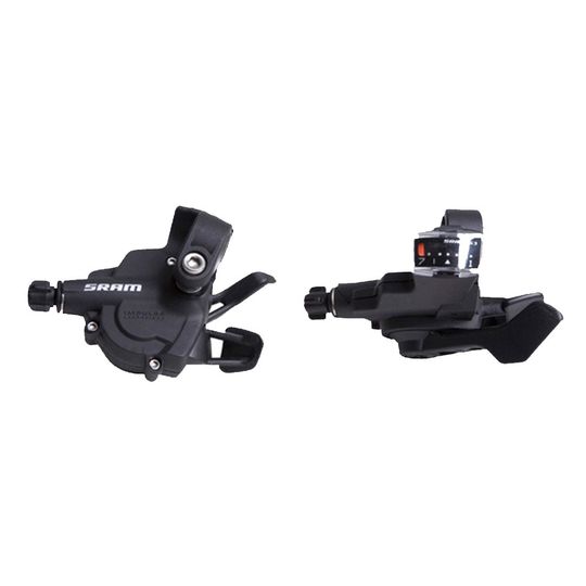 Sram X3 Trigger Versteller Achter 7V Aluminium Zwart