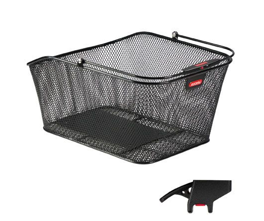 KLICKfix City Basket II Fietsmand Zwart 20L