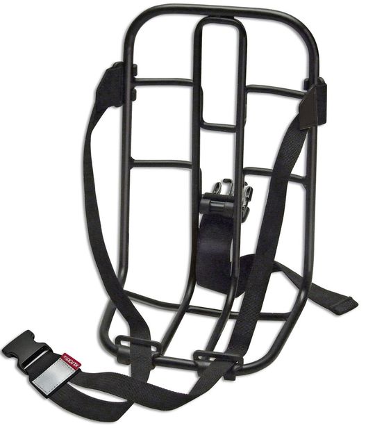KLICKfix Vario Rack fietsdrager zwart – 17x21x32cm