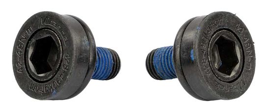 Miranda Crankbout M8x15 - Set van 2 - Zwart