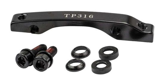 Tektro TP316 Remschijf Adapter voor Disc Rem - Zwart