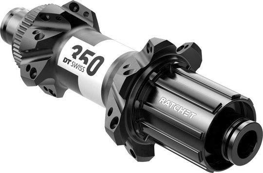 DT Swiss 350 Straightpull Achternaaf 28G 142/12mm - Maat 28 Gaats / 142/12mm TA / 36T Ratchet