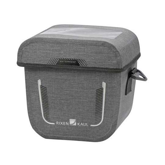 KLICKfix Aventour Compact Waterproof Stuurtas 3L Grijs – Maat 20x18x20cm