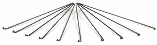 Mach1 Plus Spaken 14x245mm RVS Zwart – Set 10 Stuks – Maat 14x245mm