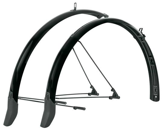 SKS Bluemels Cable Spatbordset 28" 45mm Zwart