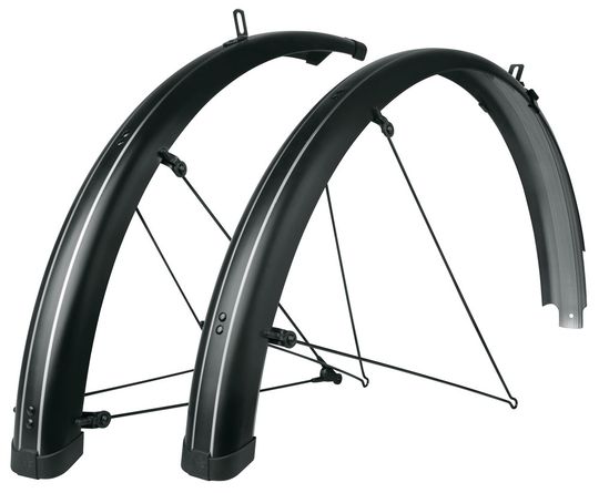 SKS Bluemels Stripes Spatbordset 28" 69mm Zwart