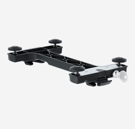 Racktime Snapit 2.0 Adapter met Slot – Zwart – 225x120x35mm