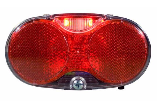 Herrmans Twinle 2.2 LED Achterlicht Zwart – 50-80mm
