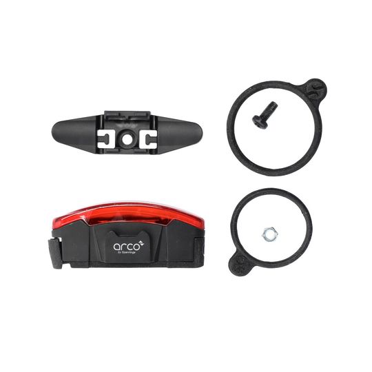 SKS Infinity LED Achterlicht USB Zwart