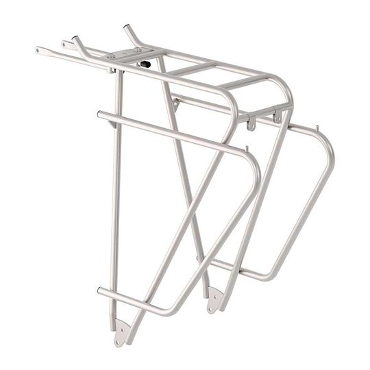 Tubus Liviano Achterdrager 28" Titaan – Zilver