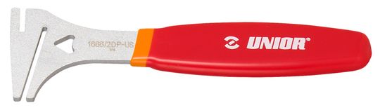 Unior Schijfrem Centreerhouder - Rood/Oranje