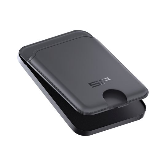 SP Connect SPC+ Magnetic Card Wallet - Zwart