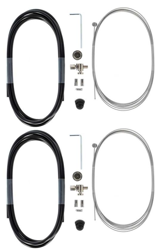 XLC Remkabelset Nexus RVS Voor/Achter – 2000/3000mm