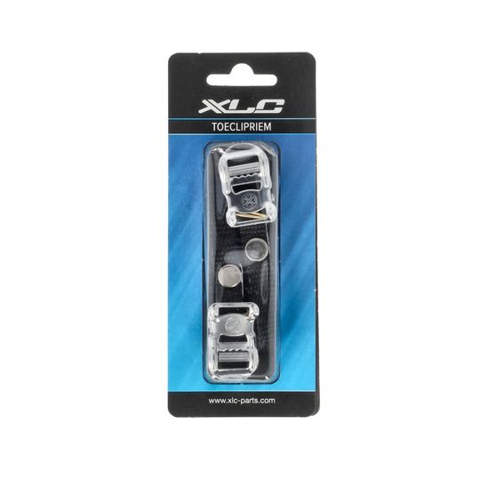 Toeclipsriem XLC Nylon Zwart - Per Stel